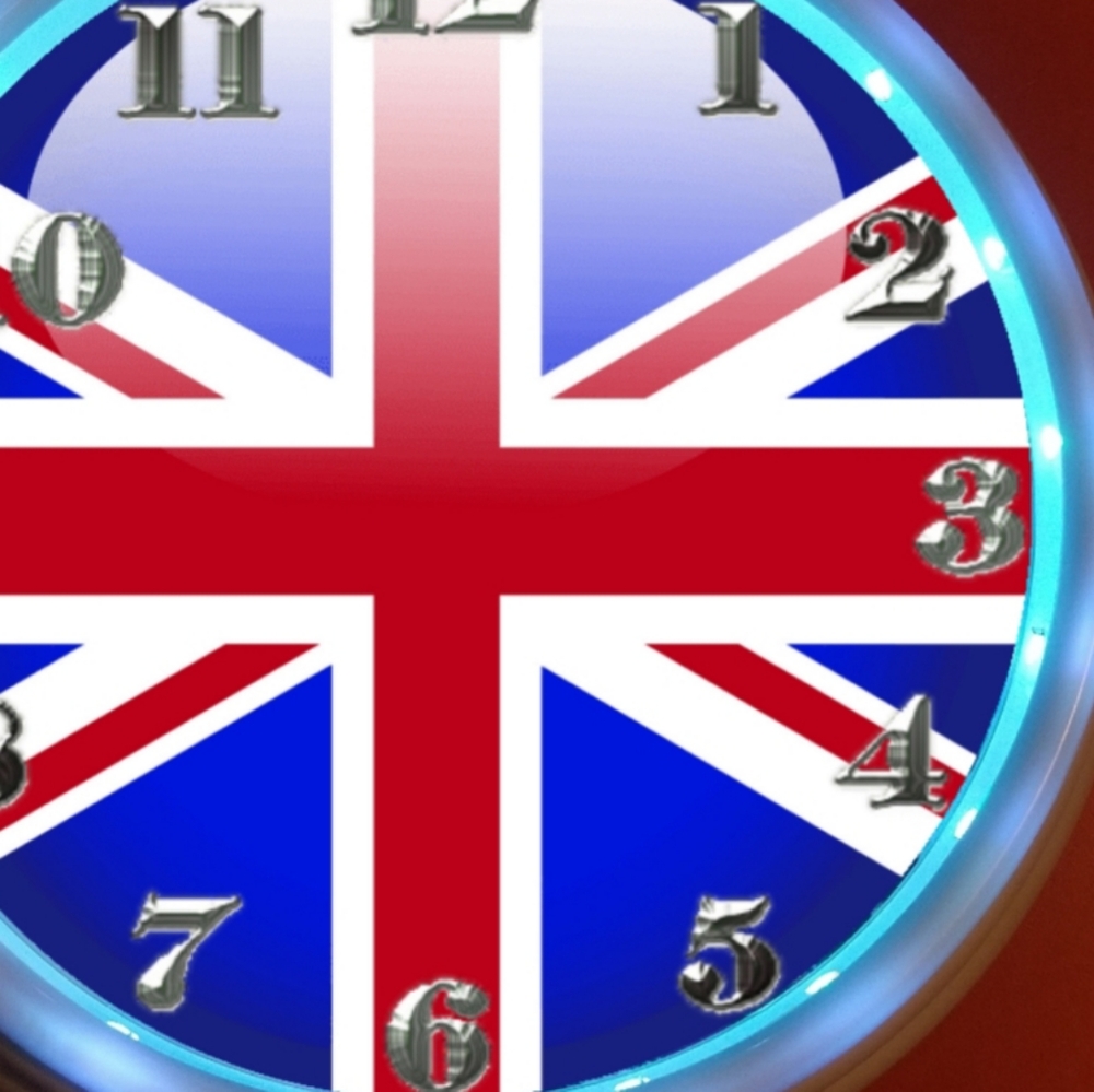 Mother nation flag led lights